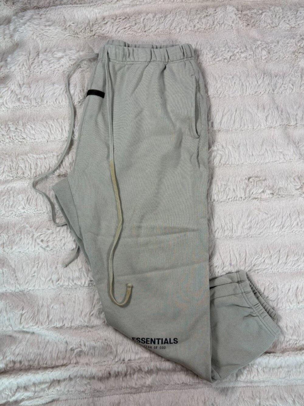 Fear of God Essentials Fleece Essential Sweatpant Light Heather Gray Size XXL